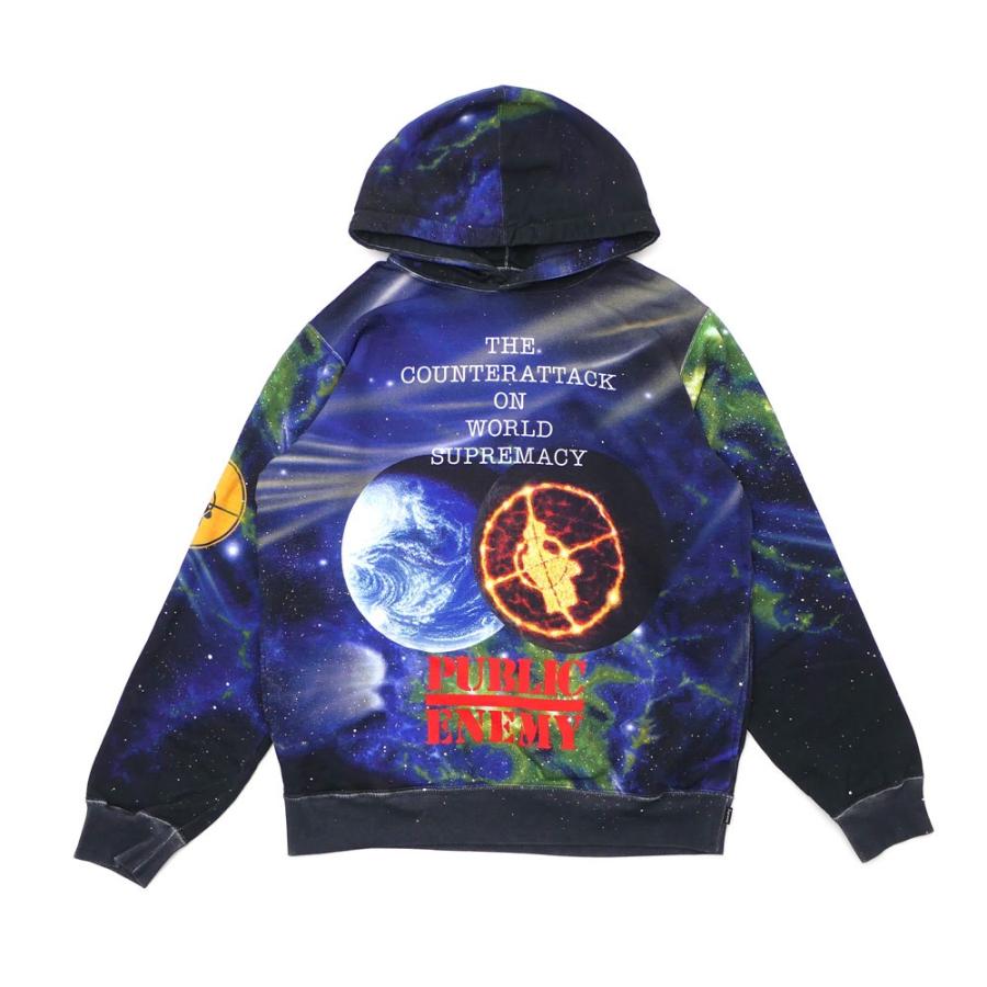 【数量限定特別価格】 新品 SUPREME x UNDERCOVER x Public Enemy Hooded Sweatshirt MULTI 211000558049｜cliffedge｜02