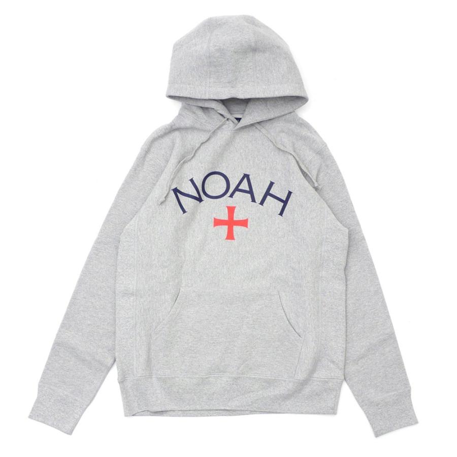 NOAH NOAH(ノア) NOAH CORE LOGO HOODIE (スウェットパーカー) GRAY