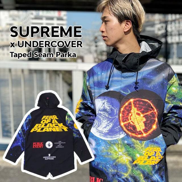 【数量限定特別価格】 新品 SUPREME x UNDERCOVER x Public Enemy Taped Seam Parka MULTI 230-001076-039 OUTER｜cliffedge