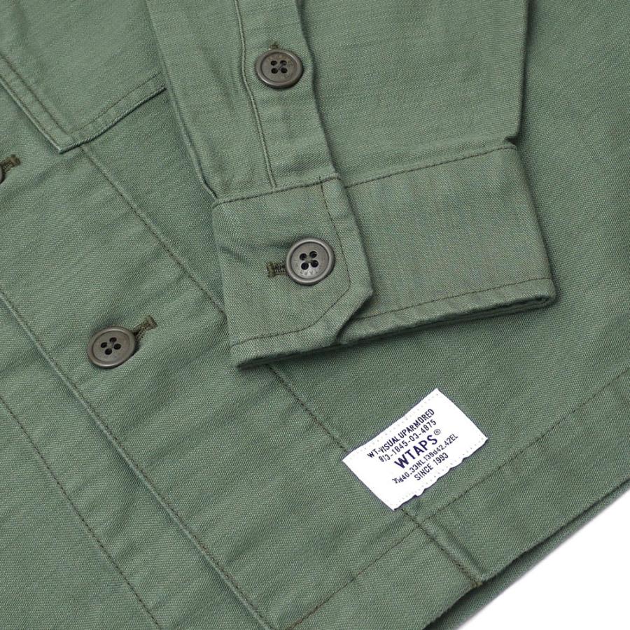 WTAPS (ダブルタップス) HBT LS SHIRT (長袖シャツ) 181GWDT WTAPS (ダブルタップス) HBT LS SHIRT (長袖シャツ) 181GWDT