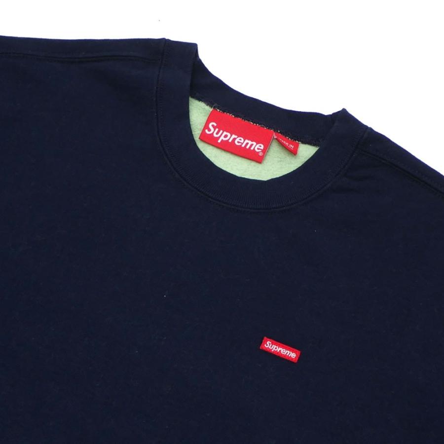 Supreme シュプリーム SUPREME Contrast Crewneck (スウェット) NAVY  