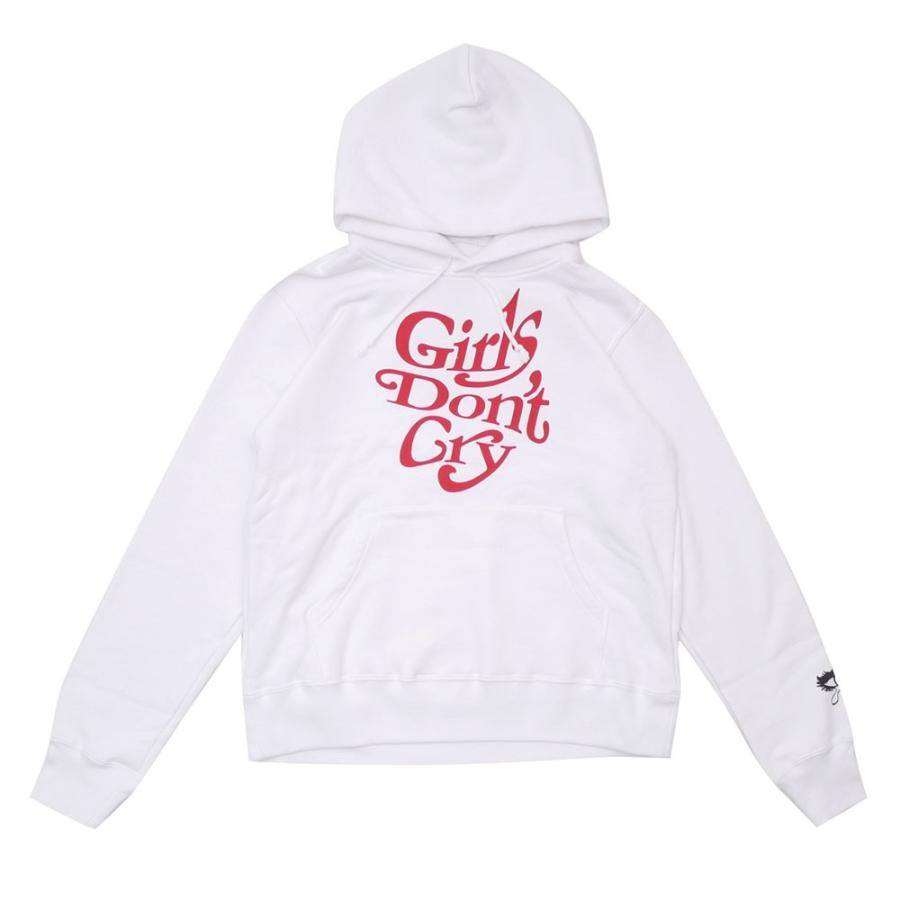 アンダーカバー UNDERCOVER x VERDY(ヴェルディ) GIRLS DON'T CRY HOODIE (パーカー) WHITE  417-000042-510+ 新品 (SWT/HOODY)