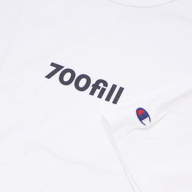 700fill(セブンハンドレッドフィル) Payment Logo Tee (Tシャツ) WHITE 200-007871-050+ 新品 (半袖Tシャツ)｜cliffedge｜04