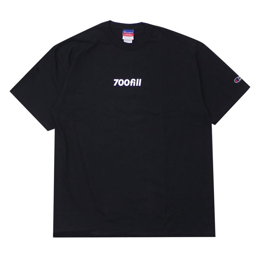 700fill(セブンハンドレッドフィル) Payment Logo Tee (Tシャツ) BLACK 200-007871-051+ 新品 (半袖Tシャツ)｜cliffedge｜02