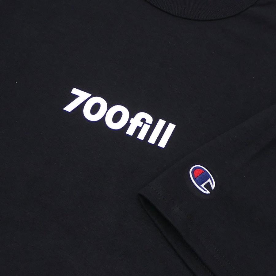 700fill(セブンハンドレッドフィル) Payment Logo Tee (Tシャツ) BLACK 200-007871-051+ 新品 (半袖Tシャツ)｜cliffedge｜04