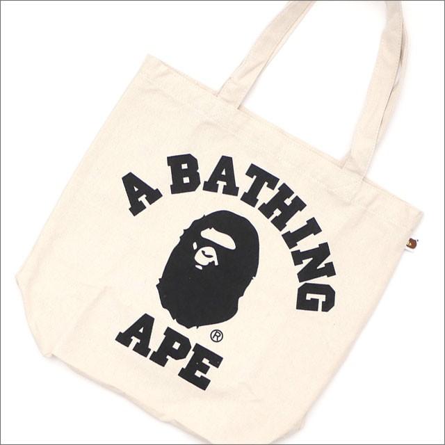A BATHING APE APE(エイプ) COLLEGE TOTE BAG (トートバッグ A BATHING APE APE(エイプ) COLLEGE TOTE BAG (トートバッグ