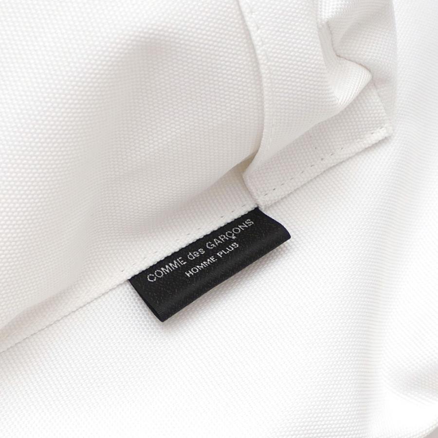 コムデギャルソンオムプリュス 18AW ナイロンバックパック ホワイト COMME des GARCONS HOMME PLUS PLUS(コムデギャルソン オム