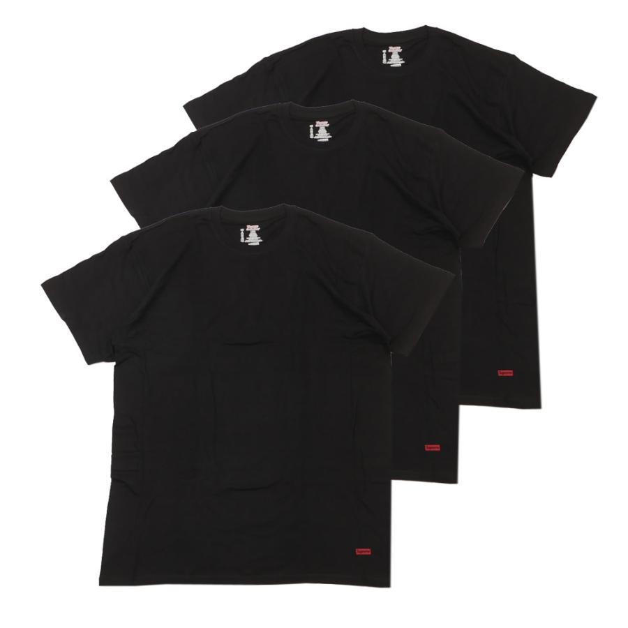 新品 シュプリーム SUPREME x ヘインズ Hanes Tagless Tees(3 Pack) Tシャツ 3枚セット ストリート スケート スケーター 200005622040 半袖Tシャツ｜cliffedge｜03