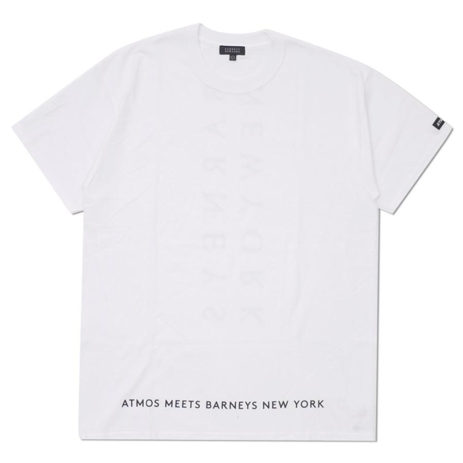 BARNEYS NEWYORK(バーニーズ ニューヨーク) ATMOS MEETS BARNEYS NEW YORK TEE (Tシャツ) WHITE 200-007932-050 新品 (半袖Tシャツ)｜cliffedge｜02