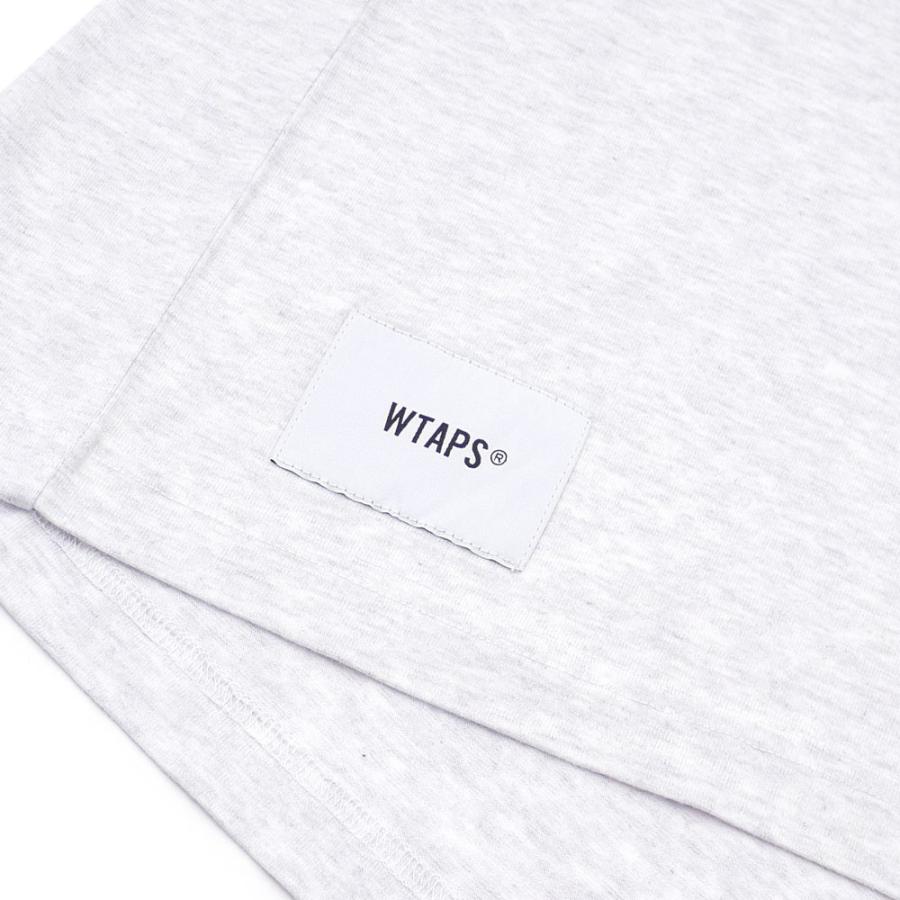 トップス Wtaps DESIGN SS COLLE TEE.181ATDT-CSM03S WTAPS (ダブルタップス) DESIGN SS COLLEGE TEE (Tシャツ) GRAY