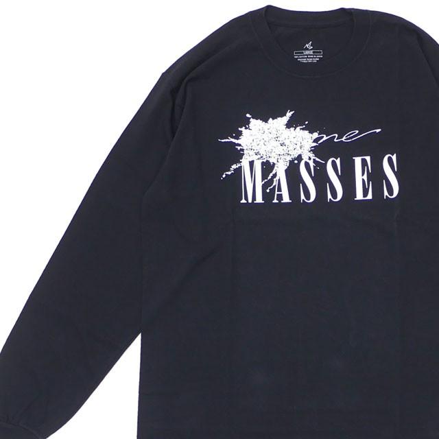 MASSES(マシス) 18B-T-SHIRT-L/S-C (長袖Tシャツ) BLACK 202-000976