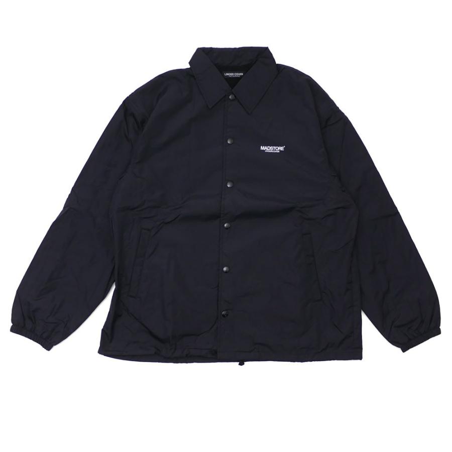 アンダーカバー UNDERCOVER COACH JACKET (コーチジャケット) BLACK 225-000384-521- 新品 (OUTER)｜cliffedge｜02