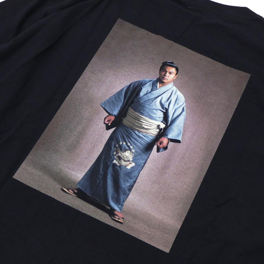 ラブラット LABRAT 別注 千代の富士 LS Tee 長袖Tシャツ BLACK 