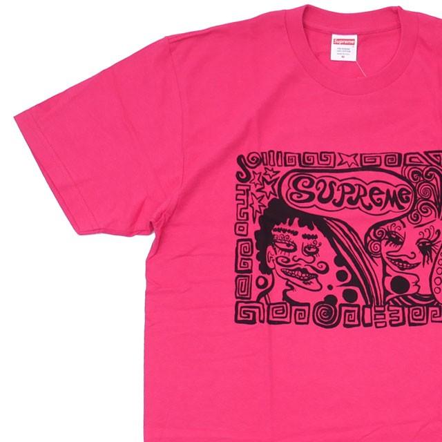 シュプリーム Supreme Faces Tee Tシャツ Dark Pink ピンク メンズ 新品 半袖tシャツ クリフエッジ 通販 Yahoo ショッピング