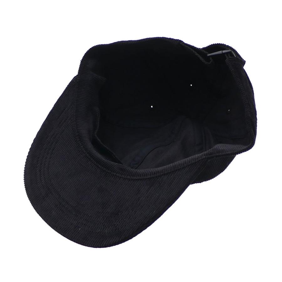 セブンハンドレッドフィル 700fill Logo Corduroy Cap キャップ BLACK ブラック 黒 メンズ 新品 265001103011 ヘッドウェア｜cliffedge｜04