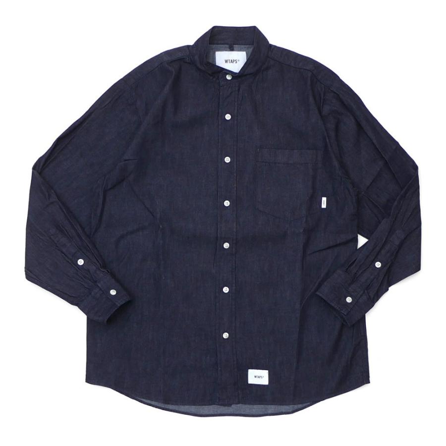 WTAPS ダブルタップス TWAIN SHIRT デニム 長袖シャツ INDIGO WTAPS ダブルタップス TWAIN SHIRT デニム 長袖シャツ INDIGO