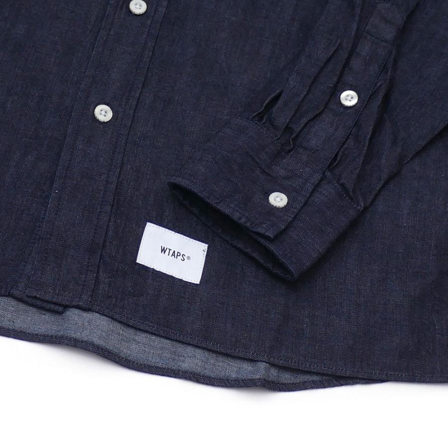WTAPS ダブルタップス TWAIN SHIRT デニム 長袖シャツ INDIGO WTAPS ダブルタップス TWAIN SHIRT デニム 長袖シャツ INDIGO