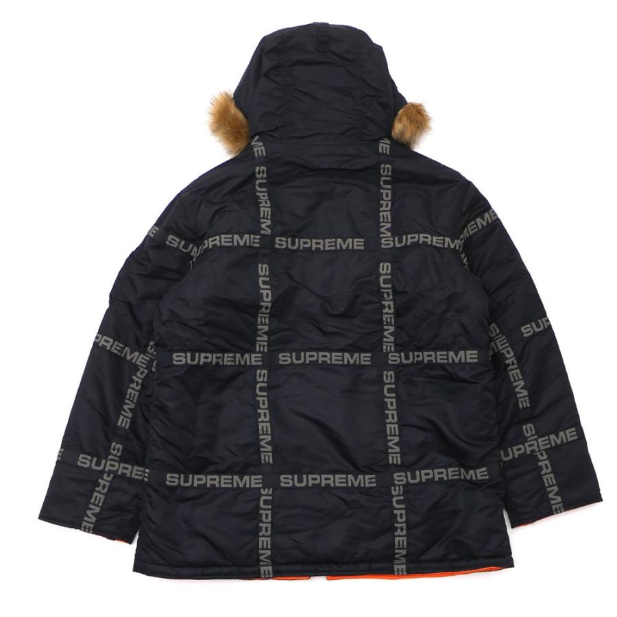 シュプリーム SUPREME Logo Tape N-3B Parka ジャケット BLACK シュプリーム SUPREME Logo Tape N-3B Parka ジャケット BLACK
