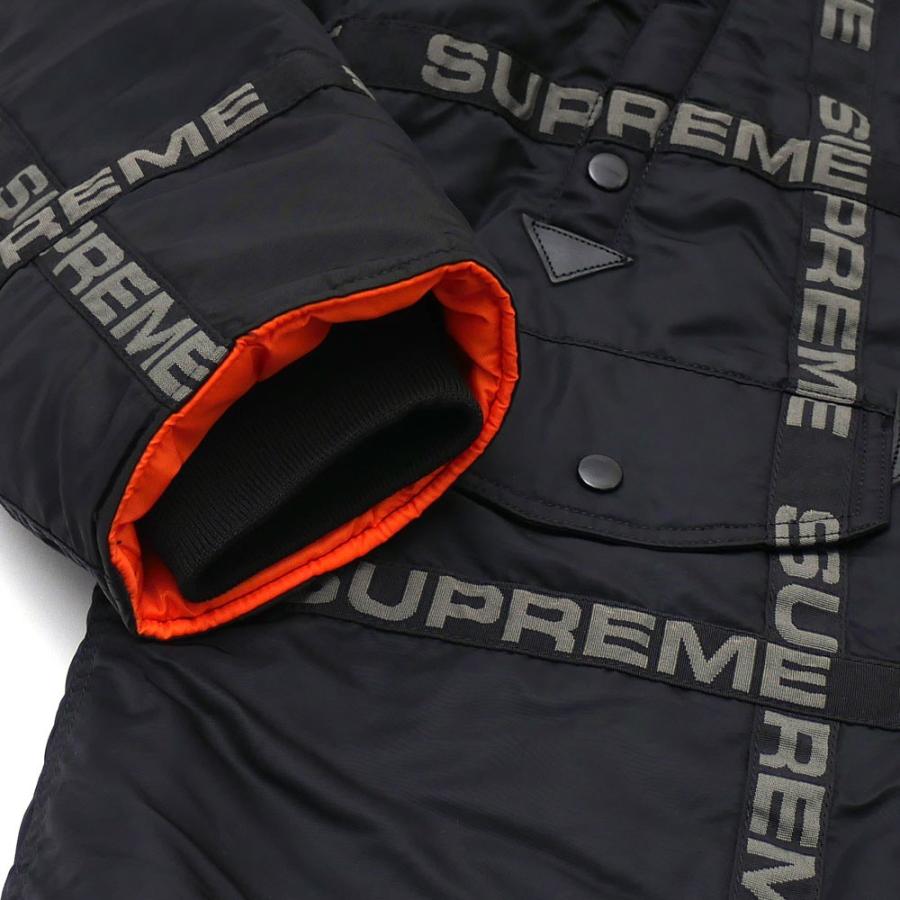 シュプリーム SUPREME Logo Tape N-3B Parka ジャケット BLACK シュプリーム SUPREME Logo Tape N-3B Parka ジャケット BLACK