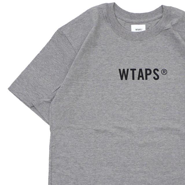 ダブルタップス WTAPS STANDARD TEE Tシャツ LIGHT GRAY グレー 灰色 メンズ 【新品】 182PCDT