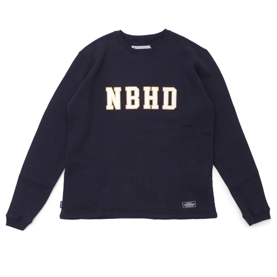 NEIGHBORHOOD ネイバーフッド LOGIC C CREW LS スウェット メンズ 新品 