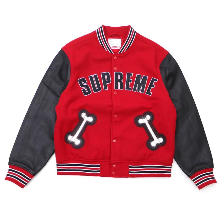 Supreme シュプリーム SUPREME Bone Varsity Jacket バー Supreme シュプリーム SUPREME Bone Varsity Jacket バー