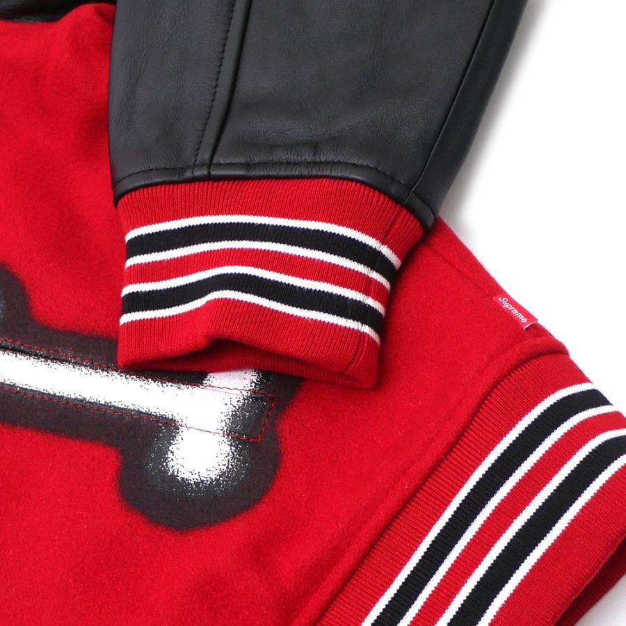 Supreme シュプリーム SUPREME Bone Varsity Jacket バー Supreme シュプリーム SUPREME Bone Varsity Jacket バー