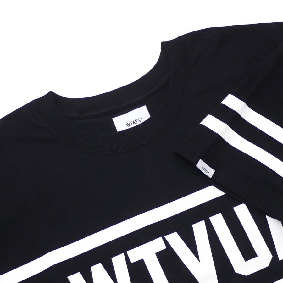 WTAPS ダブルタップス WTVUA TEE Tシャツ BLACK ブラック 黒