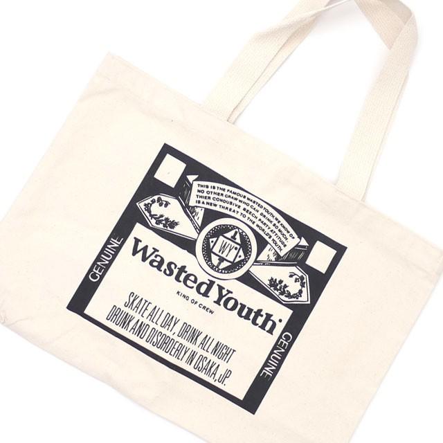 数量限定特別価格】 ウェイステッド ユース WASTED YOUTH TOTE 数量限定特別価格】 ウェイステッド ユース WASTED YOUTH TOTE