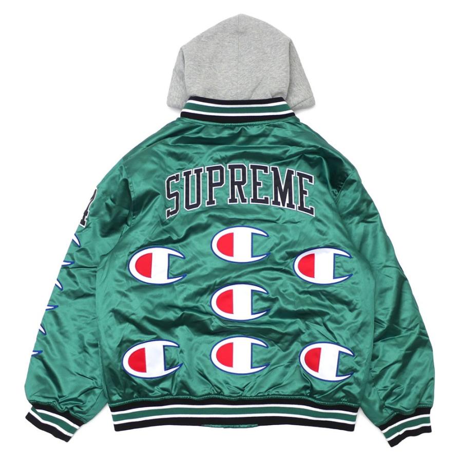 Supreme シュプリーム SUPREME Champion Hooded Satin Varsity Supreme シュプリーム SUPREME Champion Hooded Satin Varsity