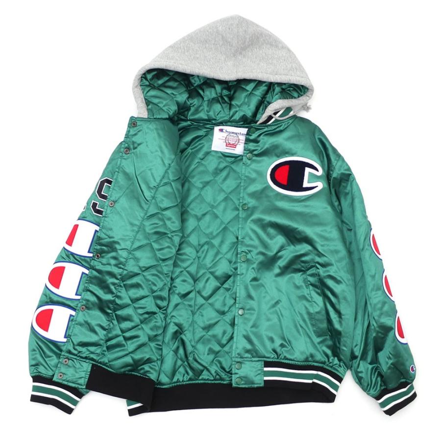 Supreme シュプリーム SUPREME Champion Hooded Satin Varsity Supreme シュプリーム SUPREME Champion Hooded Satin Varsity