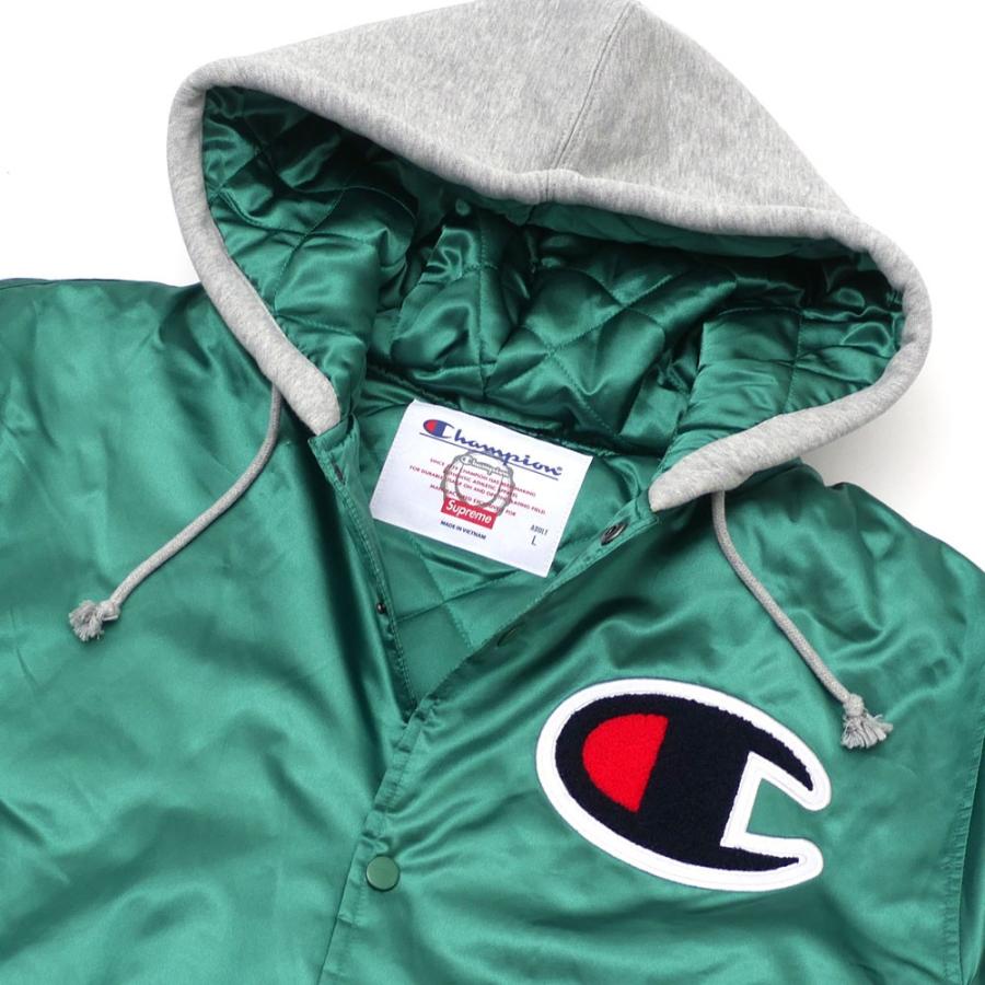 Supreme シュプリーム SUPREME Champion Hooded Satin Varsity Supreme シュプリーム SUPREME Champion Hooded Satin Varsity