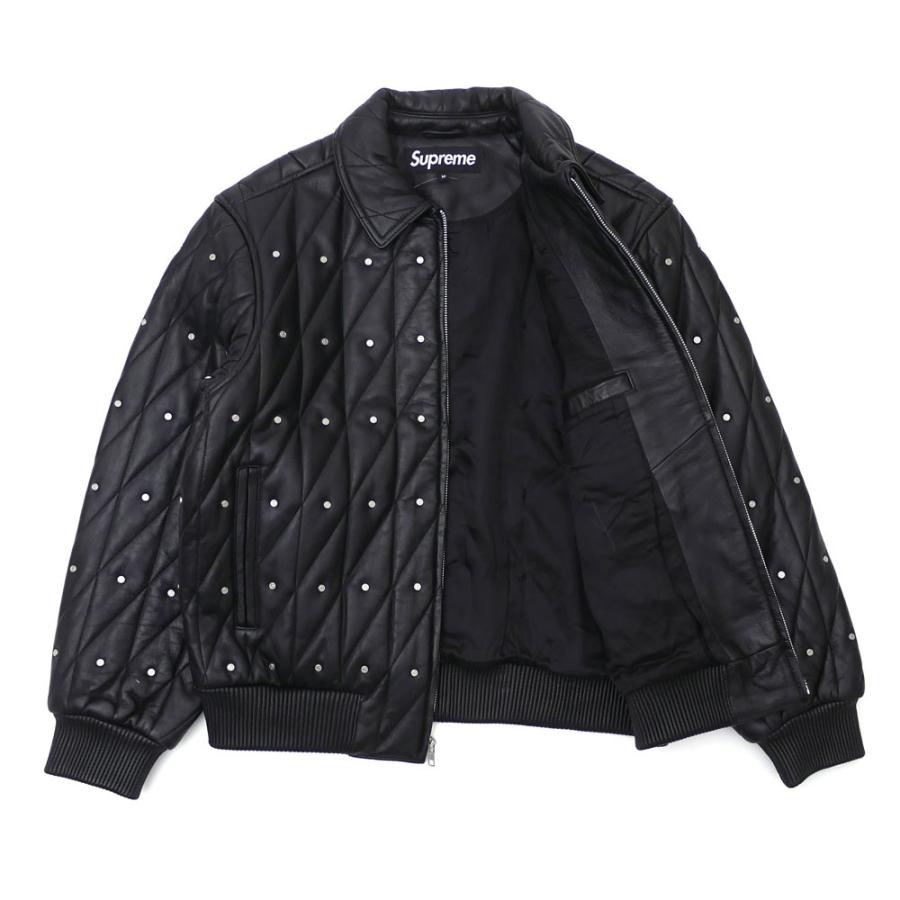 Supreme シュプリーム SUPREME Quilted Studded Leather Jacket Supreme シュプリーム SUPREME Quilted Studded Leather Jacket
