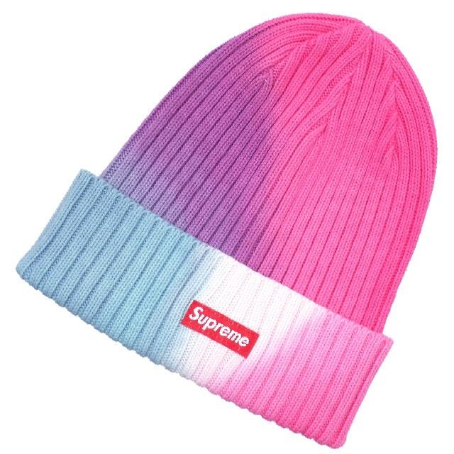 シュプリーム SUPREME Overdyed Beanie ビーニー PINK TIE DYE ピンク