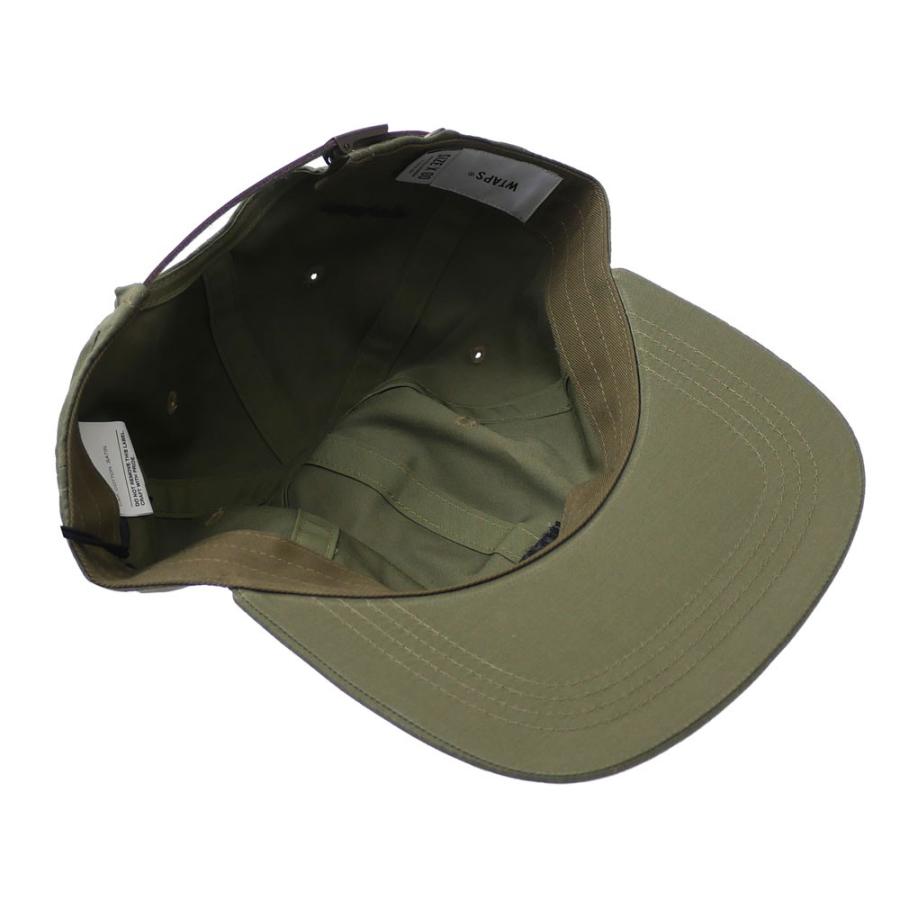 WTAPS ダブルタップス T-6 02 CAP.COTTON.SATIN キャップ OD WTAPS ダブルタップス T-6 02 CAP.COTTON.SATIN キャップ OD