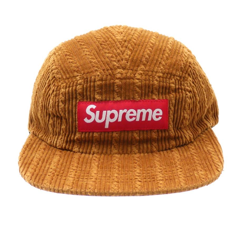 Supreme シュプリーム SUPREME Rope Corduroy Camp Cap BROWN 新品 265001163216 ヘッド ...