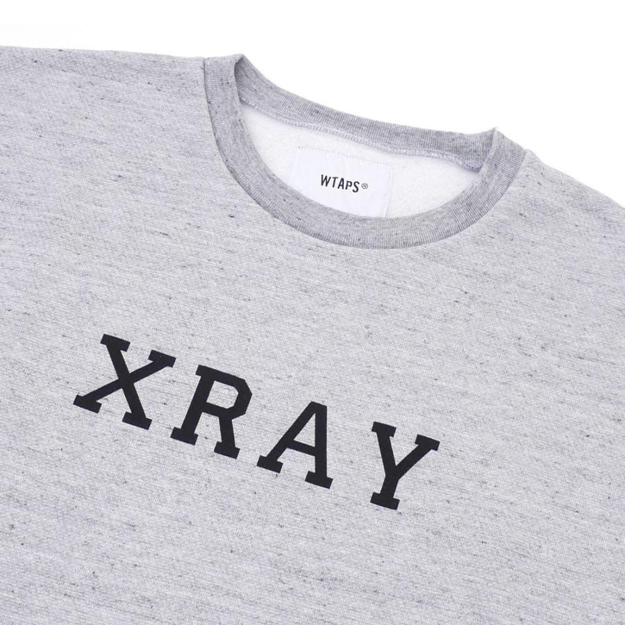 WTAPS ダブルタップス ACADEMY SWEATER クルー スウェット GRAY グレー 