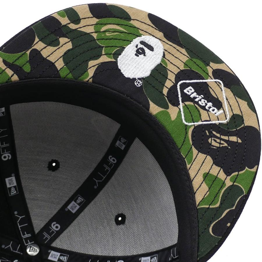 F.C.R.B. A BATHING APE / NEW ERAキャップ A BATHING APE エイプ x エフシーアールビー F.C.R.B. EMBLEM