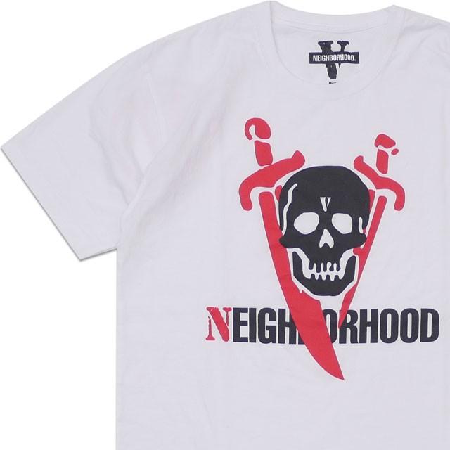 NEIGHBORHOOD ネイバーフッド x ヴィーローン VLONE NHVL.T-2/C-TEE.SS 