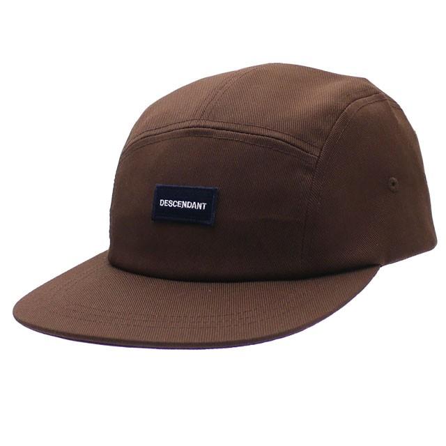 ブラウンキャップ descendant DESCENDANT 新品 ディセンダント DESCENDANT BOX FIVE PANEL CAP 01