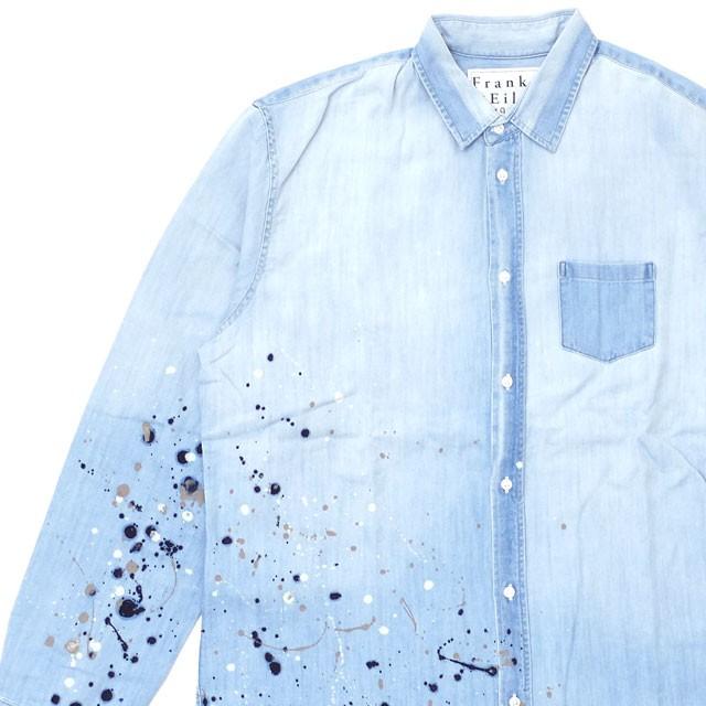 新品 ロンハーマン Rhc Ron Herman X フランクアンドアイリーン Frank Eileen Drip Paint L S Shirt 長袖シャツ Indigo 新作 Tops クリフエッジ 通販 Yahoo ショッピング