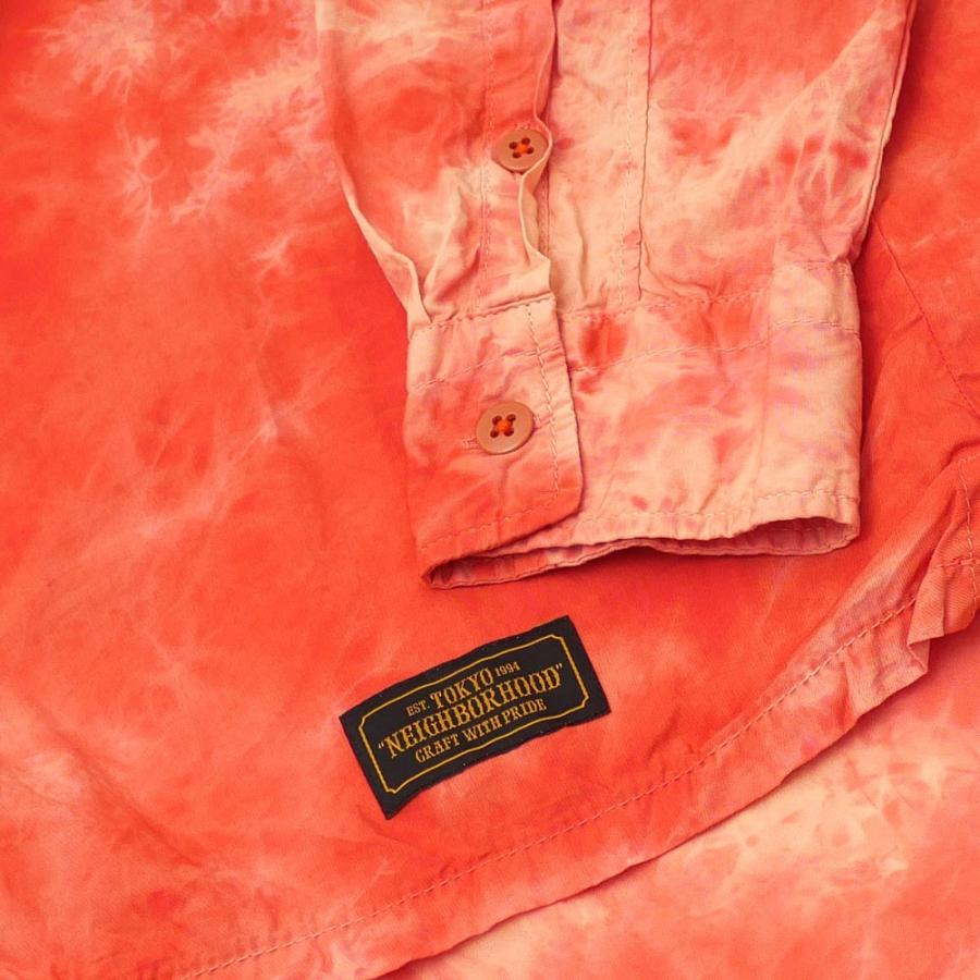 ネイバーフッド NEIGHBORHOOD 3204/C-SHIRT.LS 長袖シャツ ORANGE オレンジ メンズ 191AQNH-SHM01S 216001594049 TOPS 【MIKAGURA】