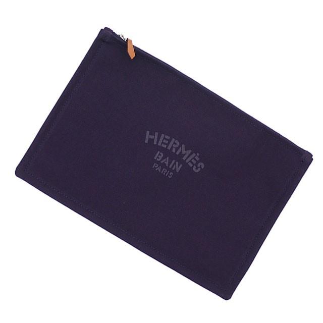 新品 エルメス Hermes Yachting Gm Flat Porch クラッチバッグ ポーチ Nocturne メンズ レディース グッズ Texascashandpawn Com