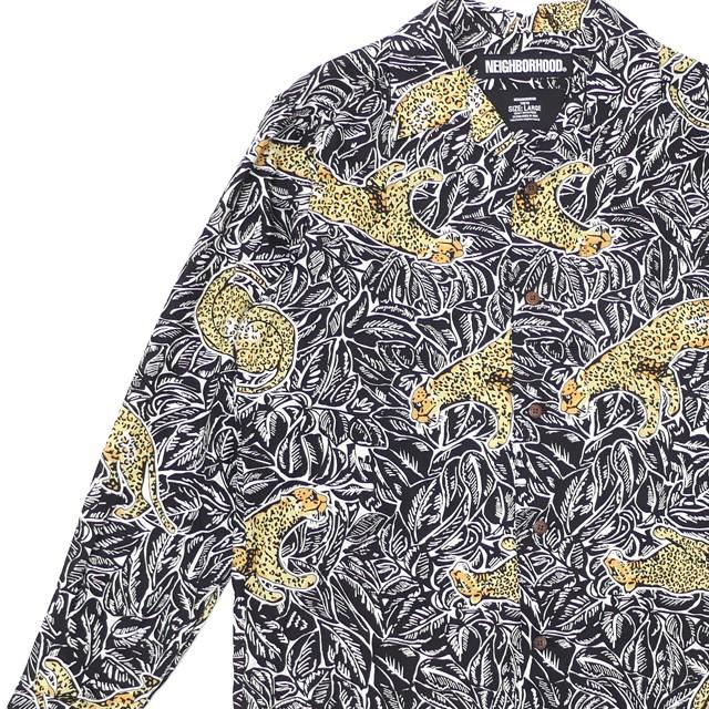 NEIGHBORHOOD 新品 ネイバーフッド ALOHA.PANTHER/LY-SHIRT.LS アロハ  
