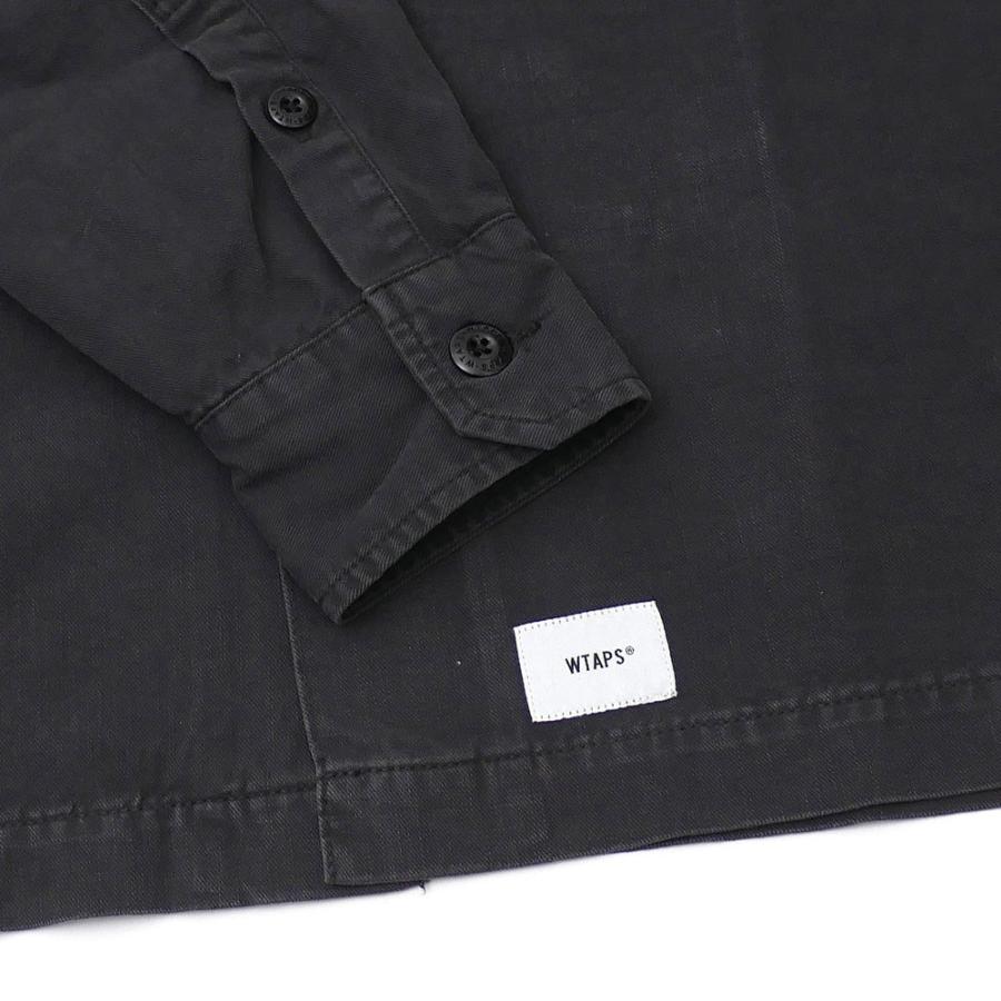 WTAPS 新品 ダブルタップス BUDS LS 01 SHIRT 長袖シャツ BLACK WTAPS 新品 ダブルタップス BUDS LS 01 SHIRT 長袖シャツ BLACK