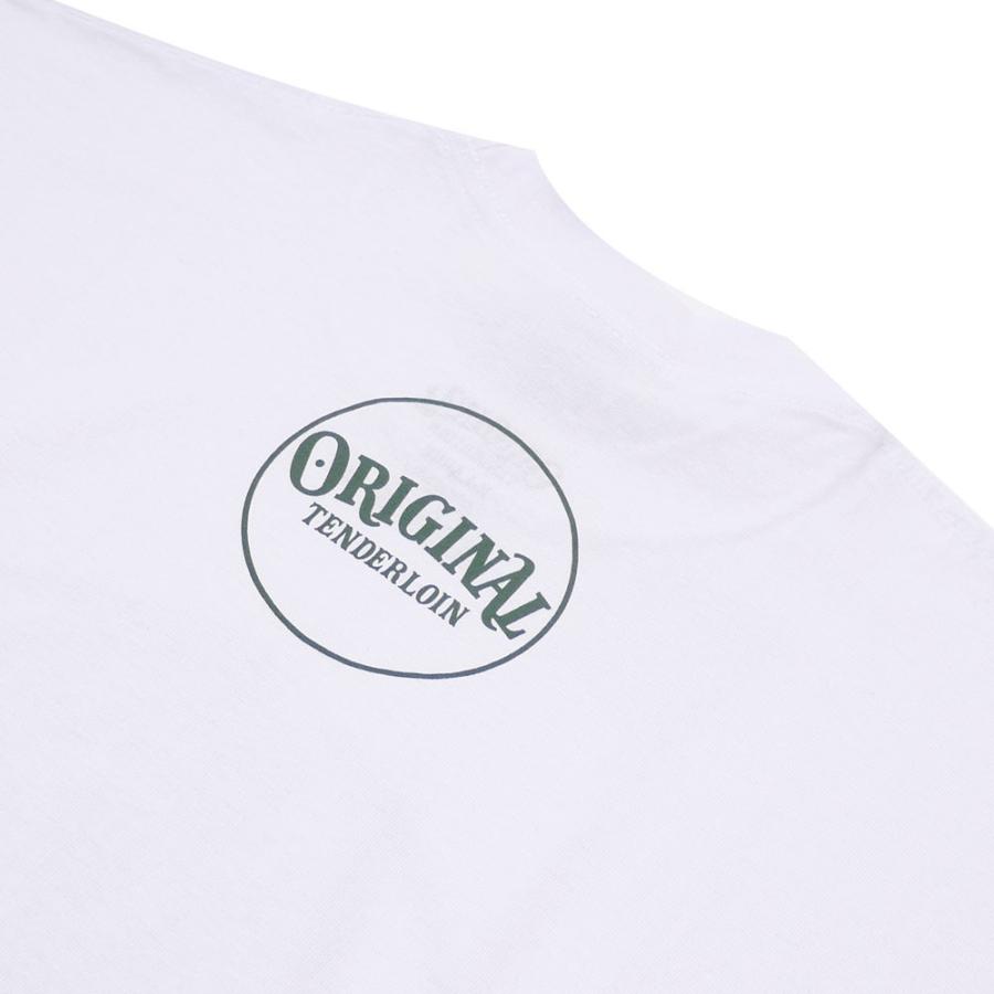 新品 テンダーロイン TENDERLOIN TEE GR Tシャツ WHITE ホワイト 白  