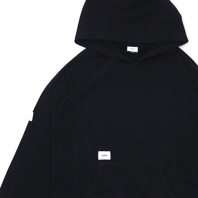 WTAPS 新品 GPS SWEATSHIRT パーカー BLACK 191ATDT-CSM25 