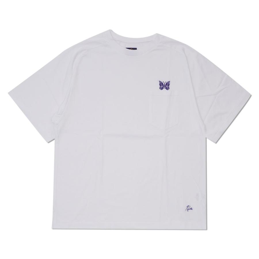 Needles 新品 ニードルズ NEEDLES EMB. POCKET TEE ポケット T