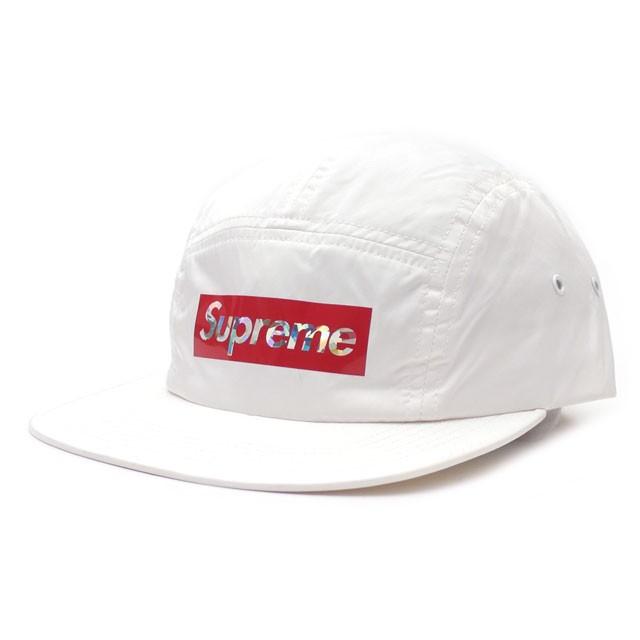 holographic logo camp cap