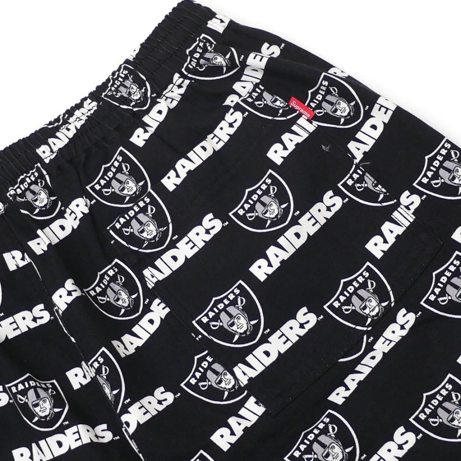 Supreme NFL Raiders Twill レイダースハーフパンツ　S シュプリーム×NFL×'47がレイダースをフィーチャーした最新コラボ